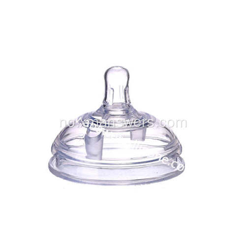 Silikon melkeflaske Droppflaske amme brystvorter
